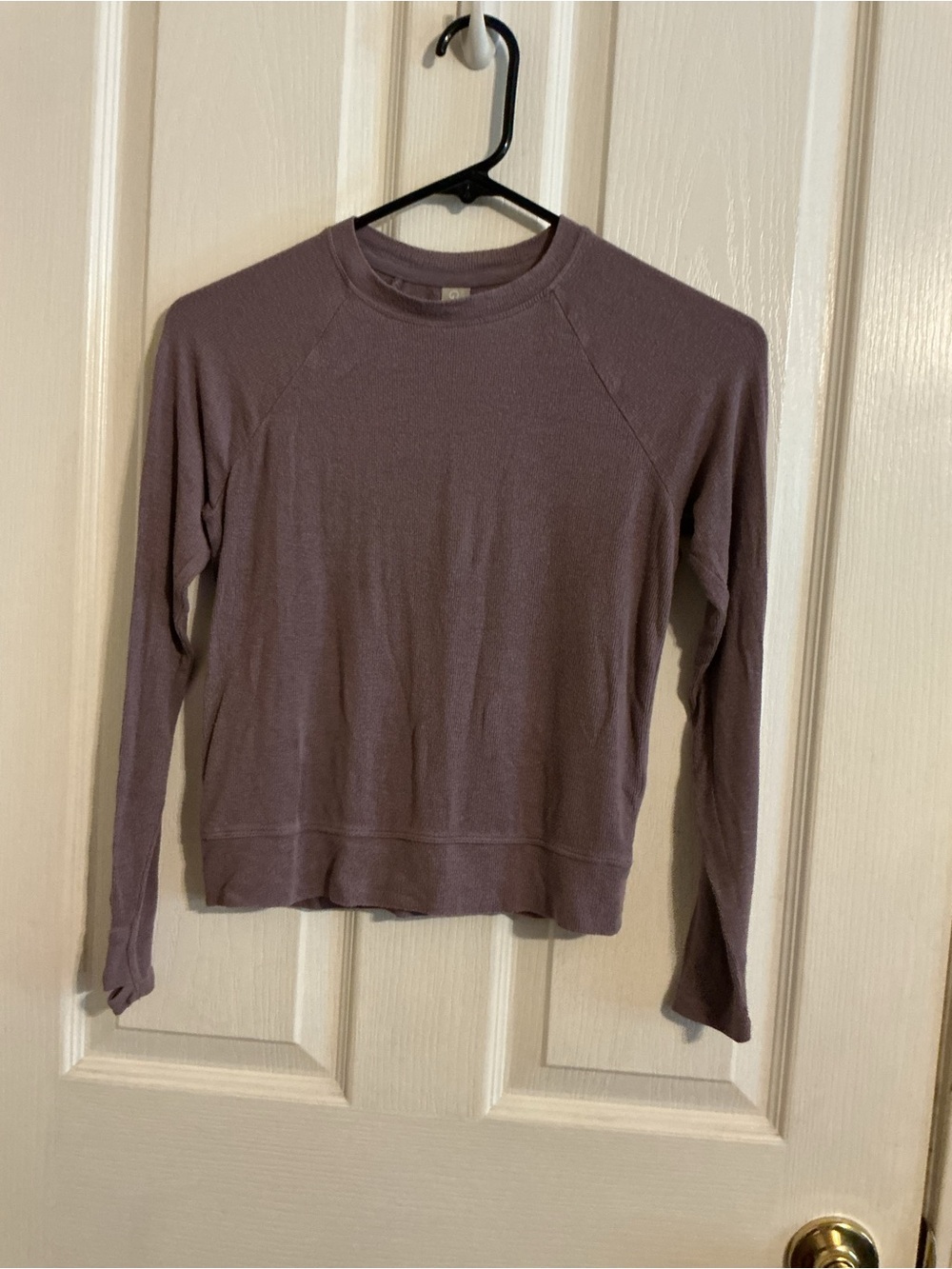 Athleta Long-Sleeve Crewneck Sweatshirt - Mauve